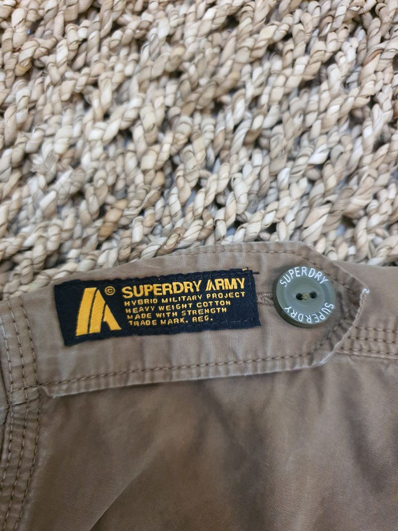 KEMEJA PRIA SUPERDRY ARMY, foto 8