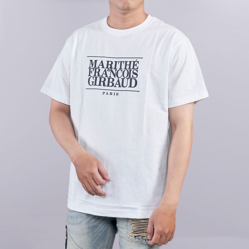 Marithe et Francois Girbaud Classic Logo Tee White Second, foto 9