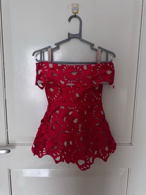 Dress Party Sabrina anak perempuan