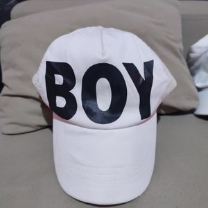 Vintage Hat Wanita white black