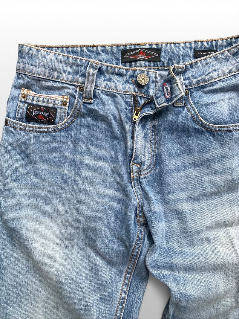 Papperdine Classic Washed Blue Denim, foto 4