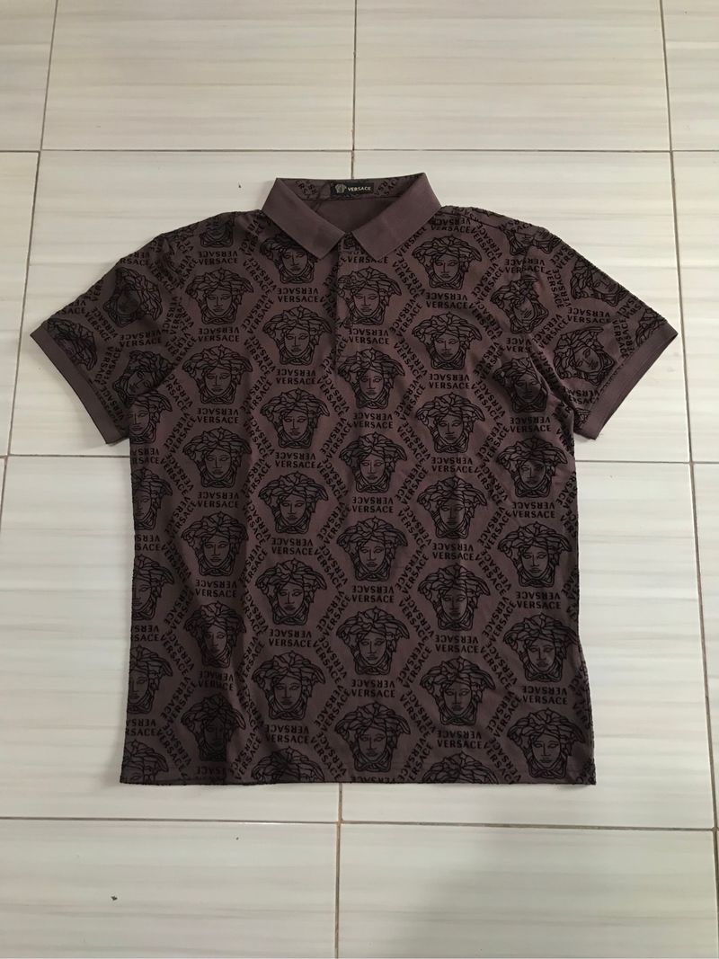 VERSACE AOP POLOSHIRTS, foto 2