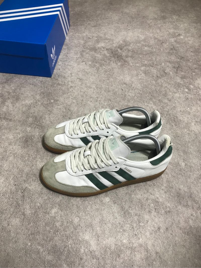Adidas Samba Og White Collegiate Green, foto 2