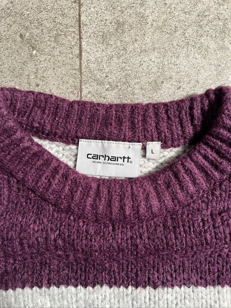 Carhatt WIP Alvin Sweater (Rajut), foto 5