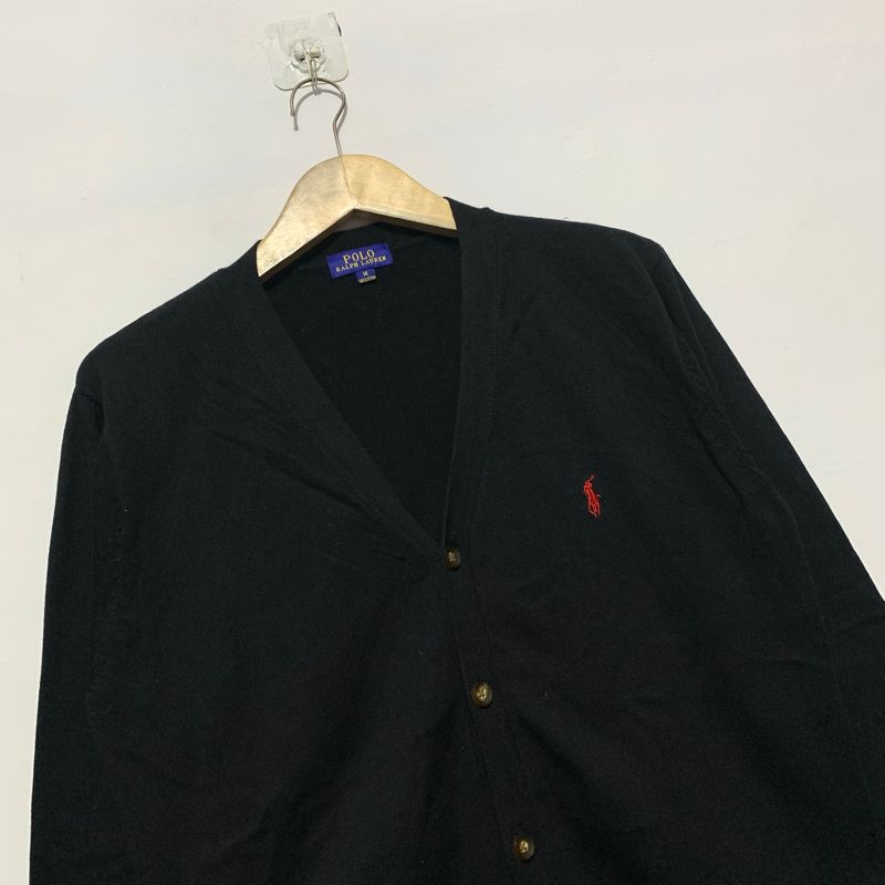 polo ralph lauren knit black small logo, foto 2