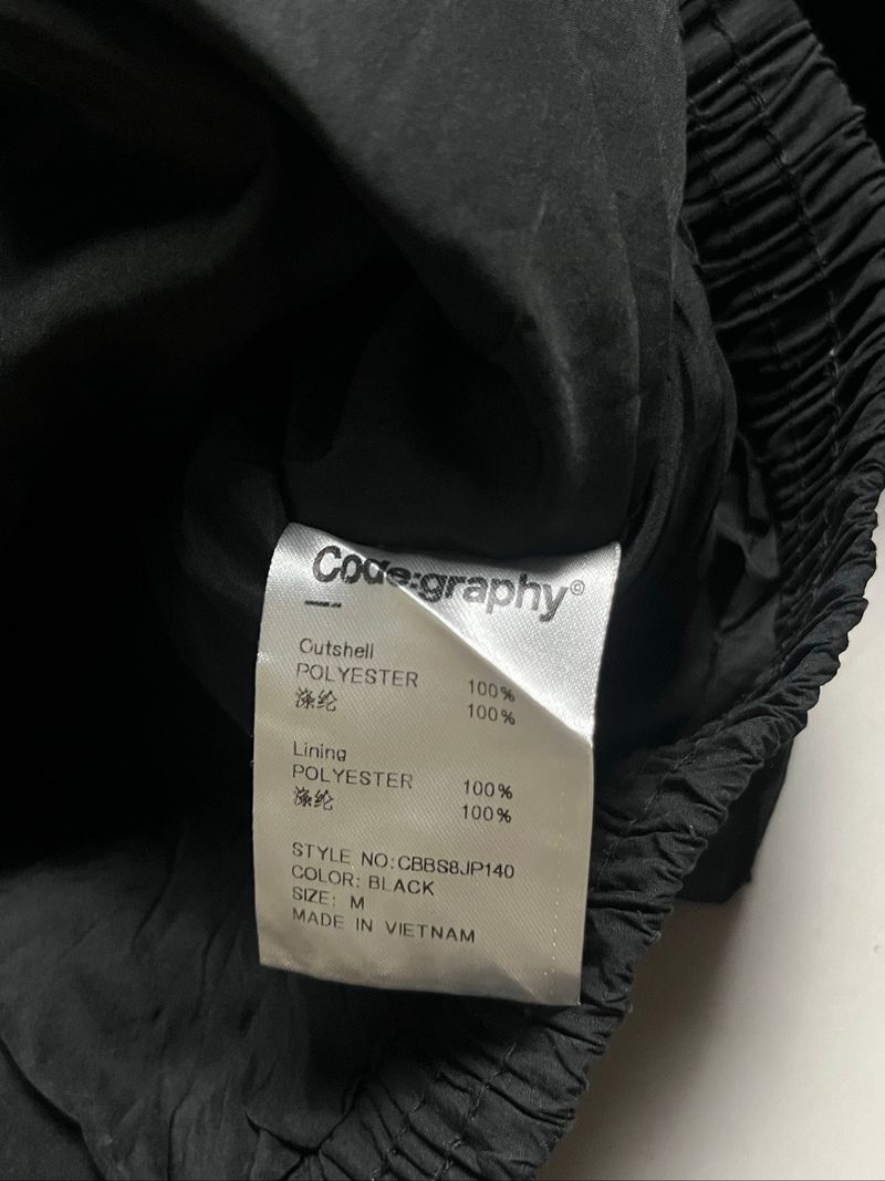 2000’s Code:Graphy oversize jaket korean streetwear, foto 8