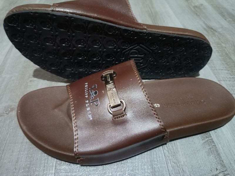 Sandal kulit Philipp plane sz 43, foto 2