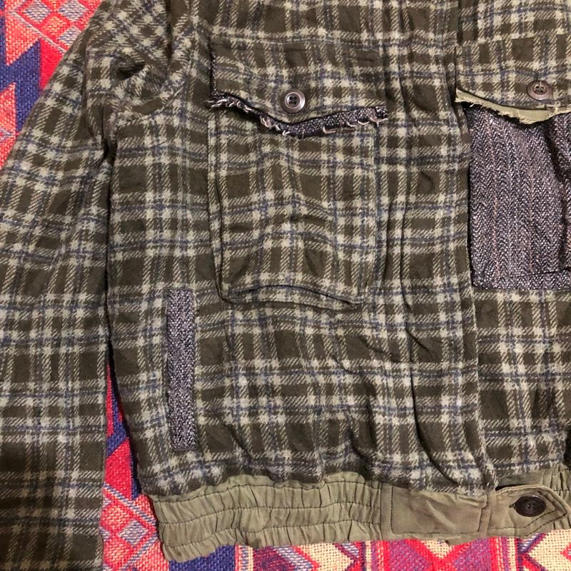 Vintage Sabotage hybrit patchwork jacket, foto 5