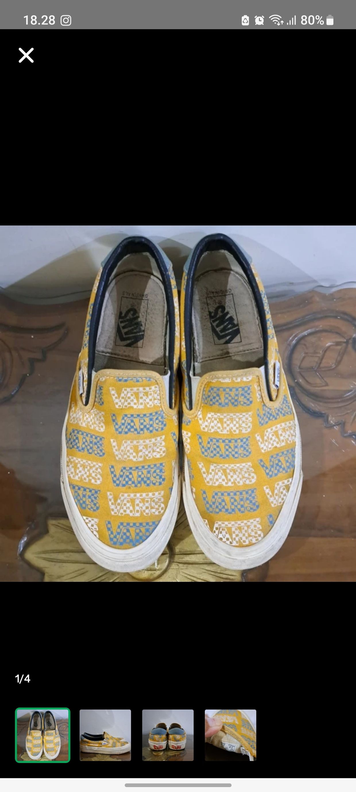 VANS Casual Sneakers Wanita yellow