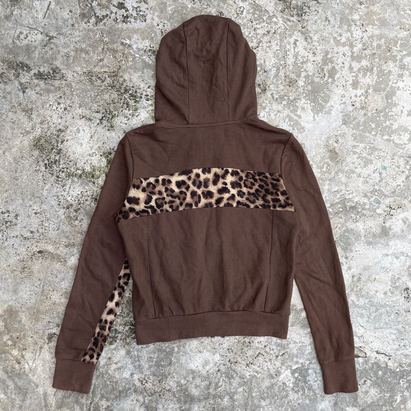 Egoist Leopard Hoodie-Zip, foto 2