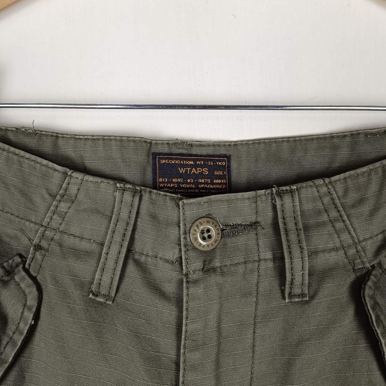 WTAPS Streetwear Gorpcore Dungaree Pria green, foto 2