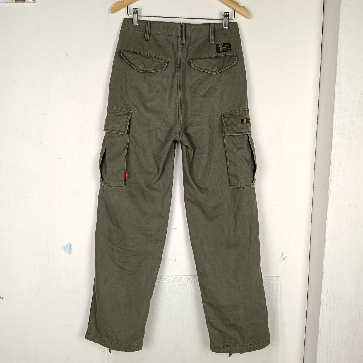 WTAPS Streetwear Gorpcore Dungaree Pria green, foto 4