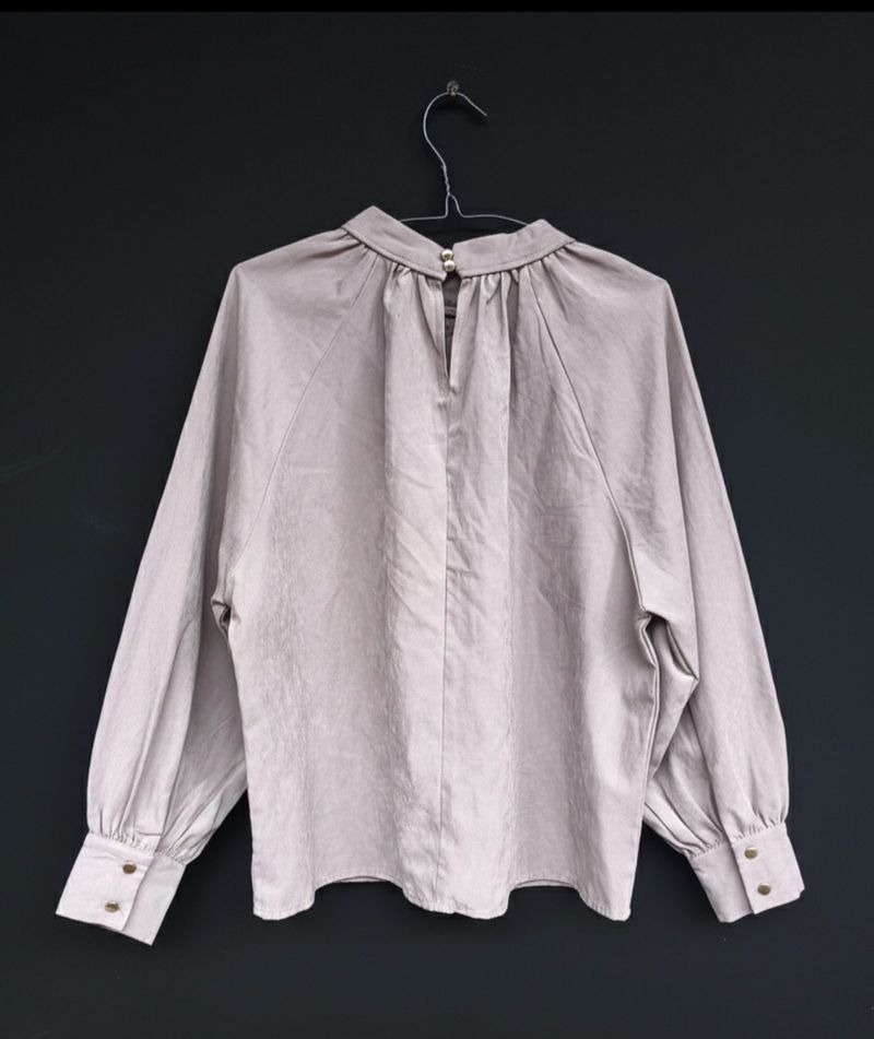 Blouse lengan balon Olive des Olive, foto 2