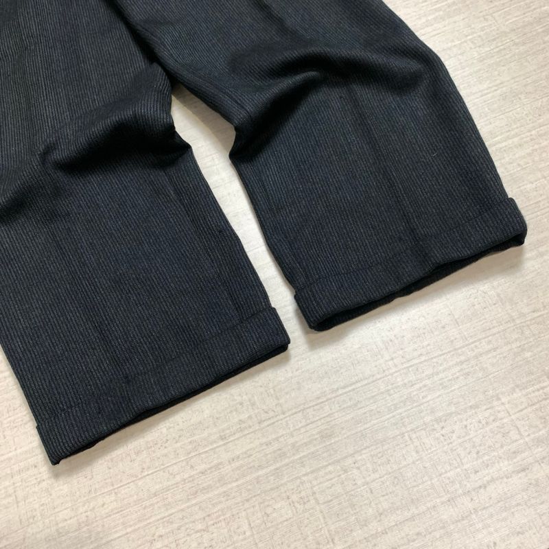 japanese tailored relaxed loose wool pants, foto 4