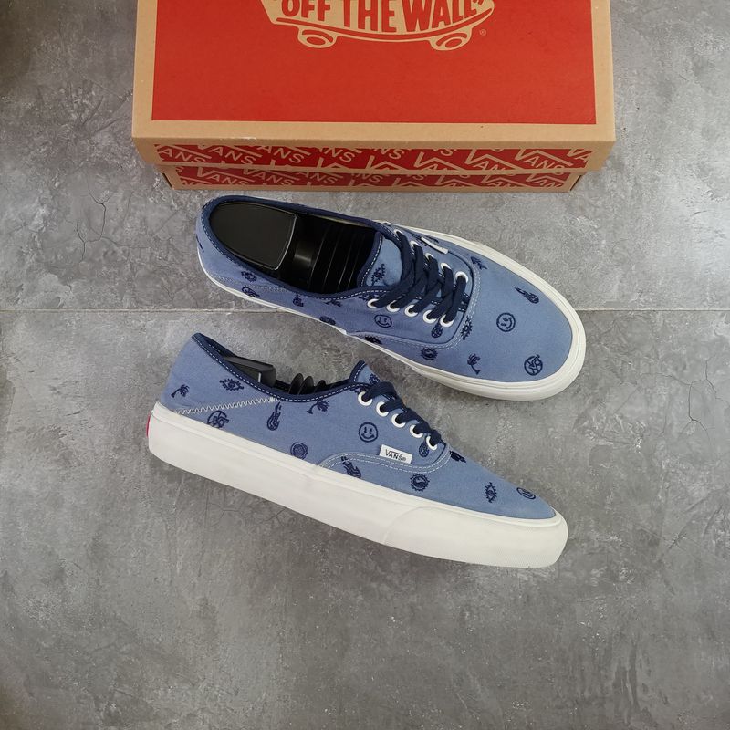 Vans Authentic SF Blue Black White Original ( Size 43 ), foto 2