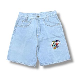 Celana Pendek Short Pants Jeans Jorts Mickey Vintage