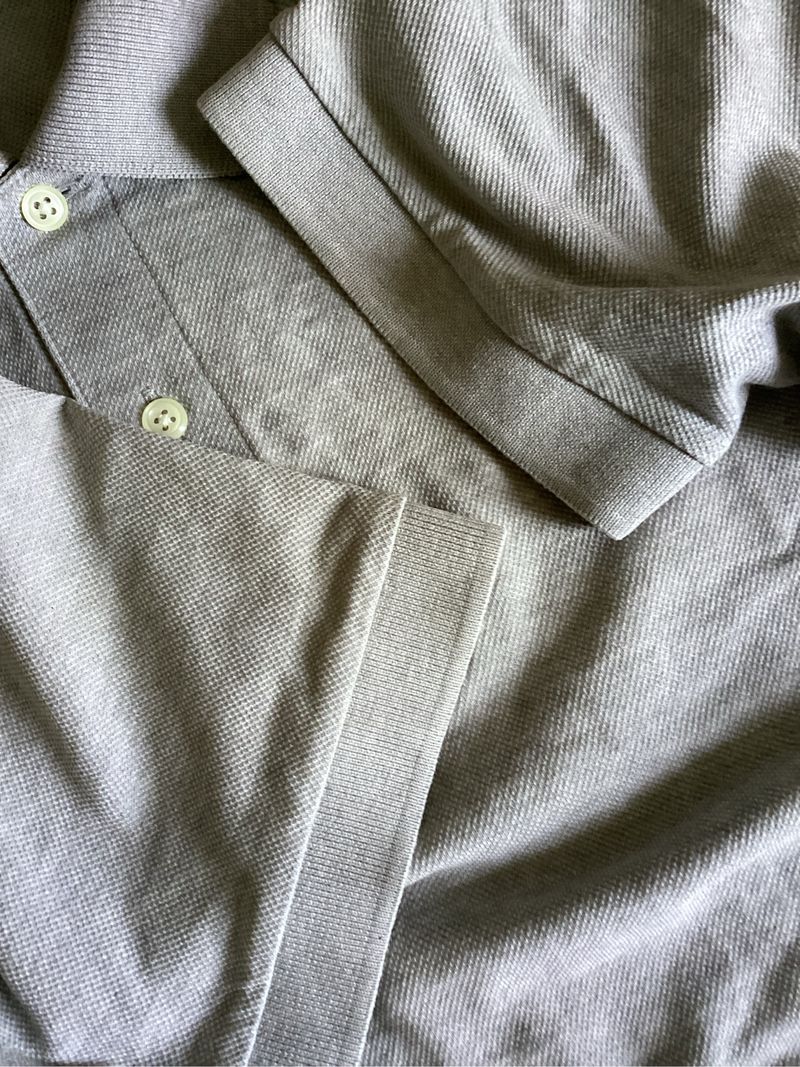 Formal Dry polo shirt Un1gl0 gray basic, foto 4