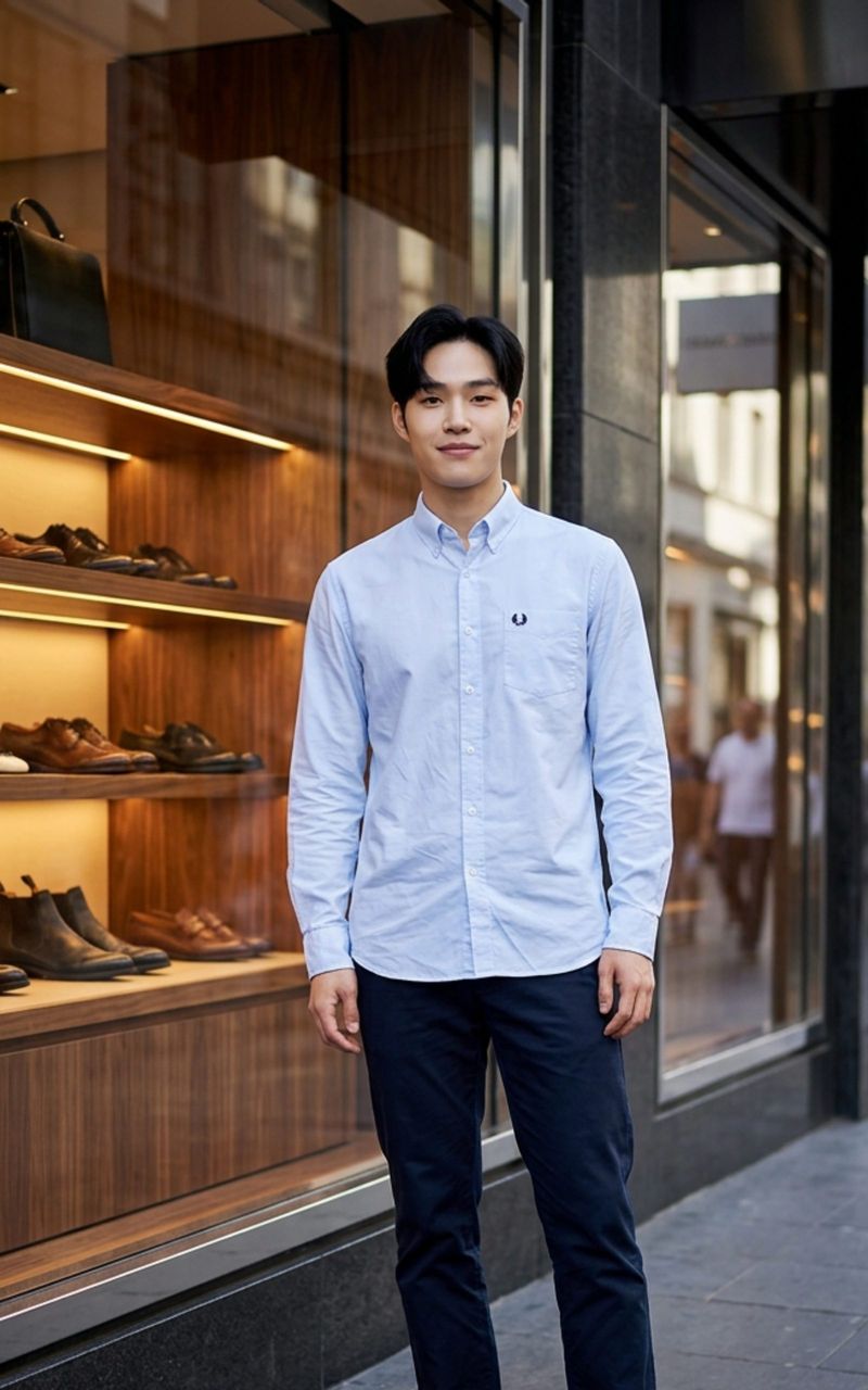 FRED PERRY KEMEJA PUTIH LUXURY!!, foto 2