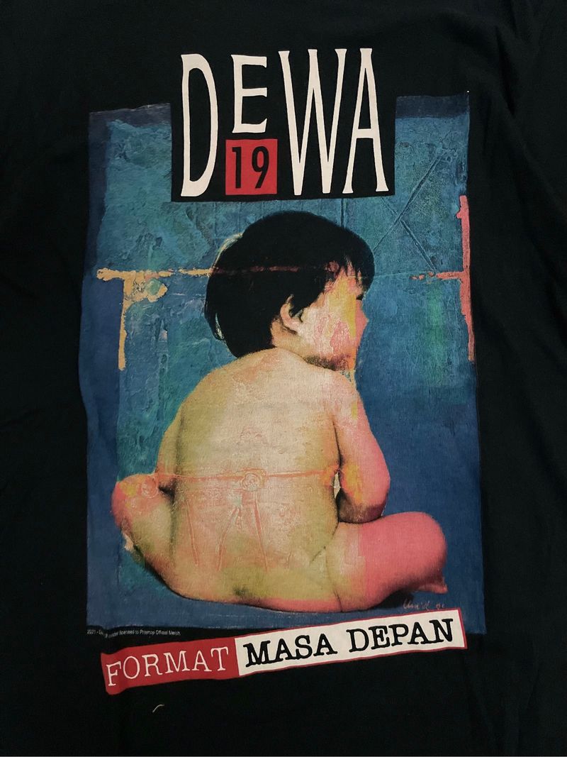 T-Shirt DEWA19 Format Masa Depan, foto 4