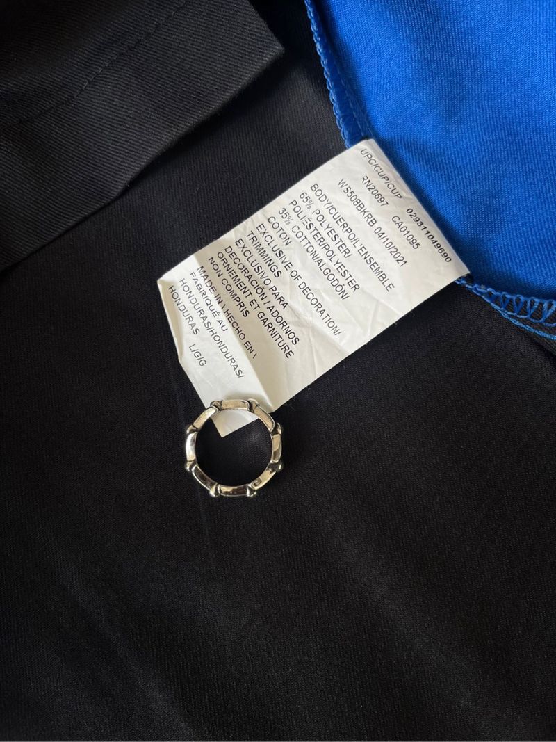 Dickies SS Workshirt twotone black blue, foto 6