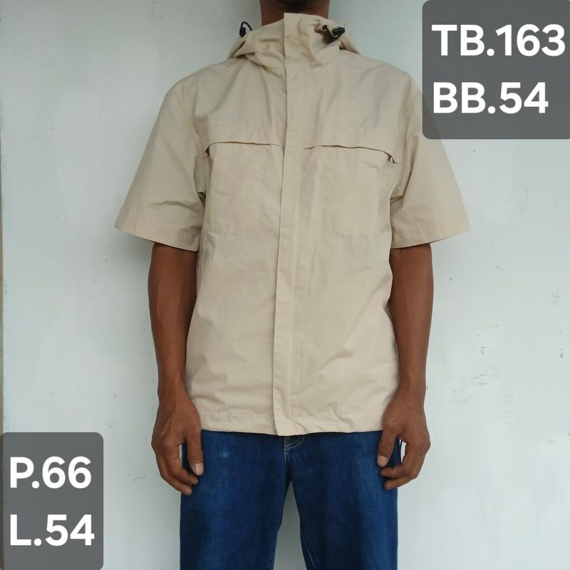 Work Shirt Uniqlo Lengan Pendek, foto 2
