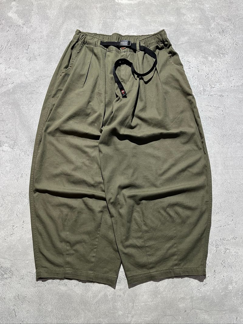Anglan shop ballon pants super wide army, foto 2