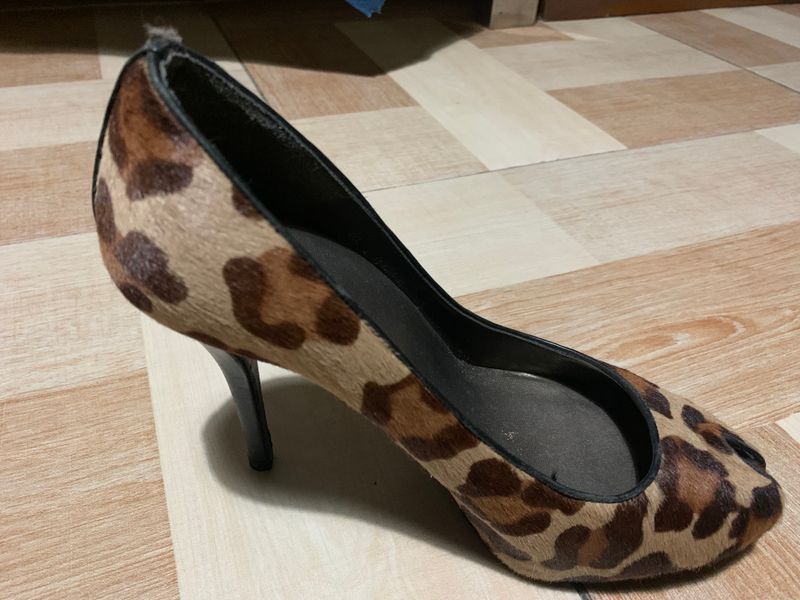 Heels Wanita tan brown, foto 4