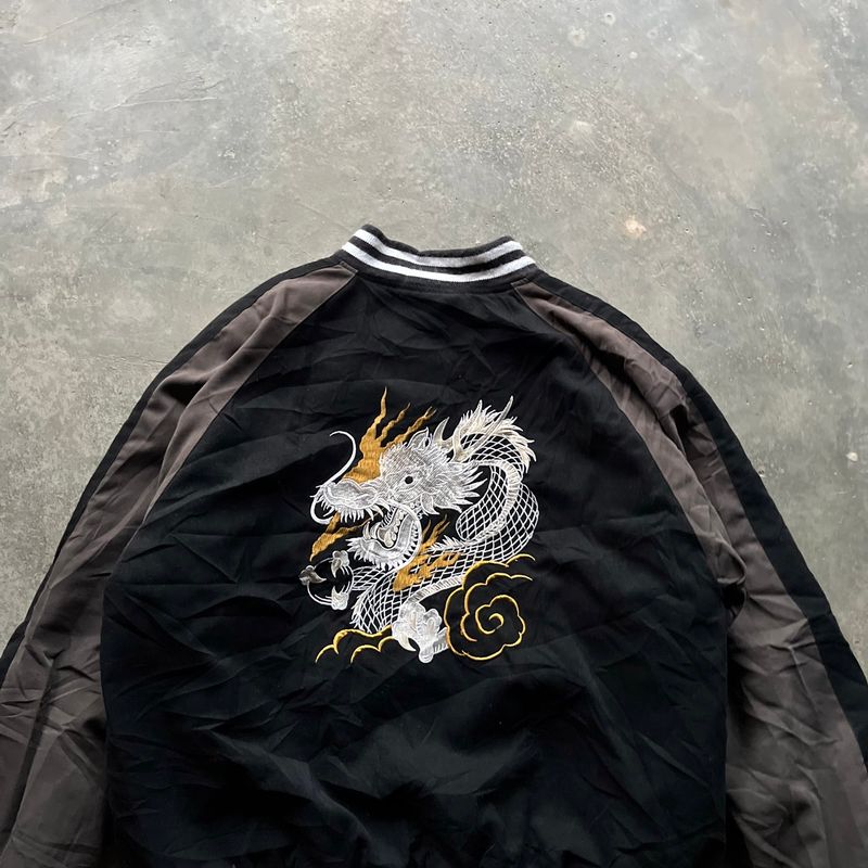 Sukajan dragon souvenir jacket, foto 2