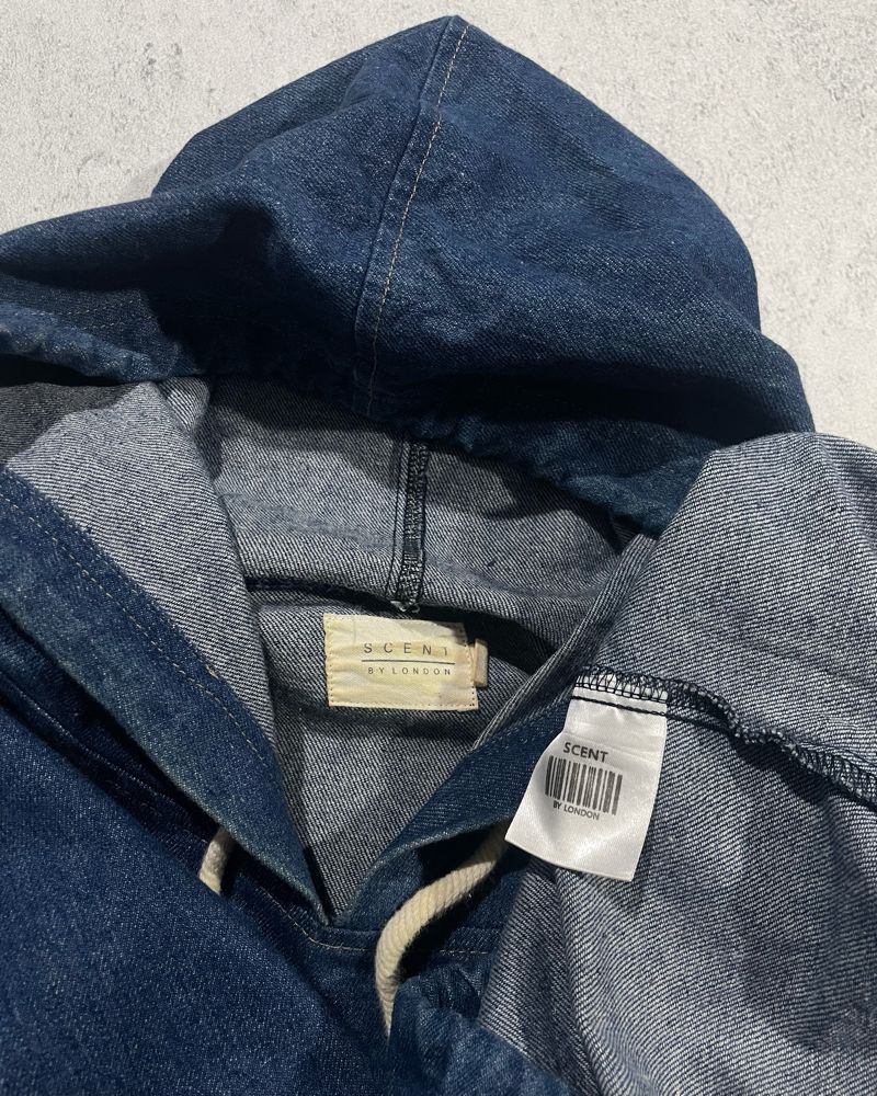 SCENT Boxy Fit Denim Hooded Jacket, foto 7