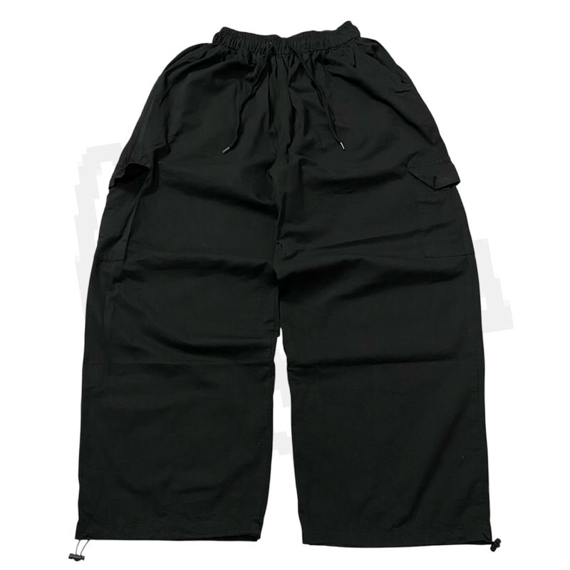 Baon baggy cargo pants black, foto 6