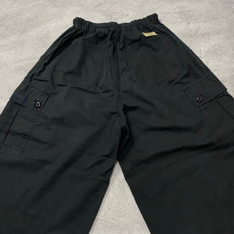 Simple Cargo baggy ballon pants black, foto 8
