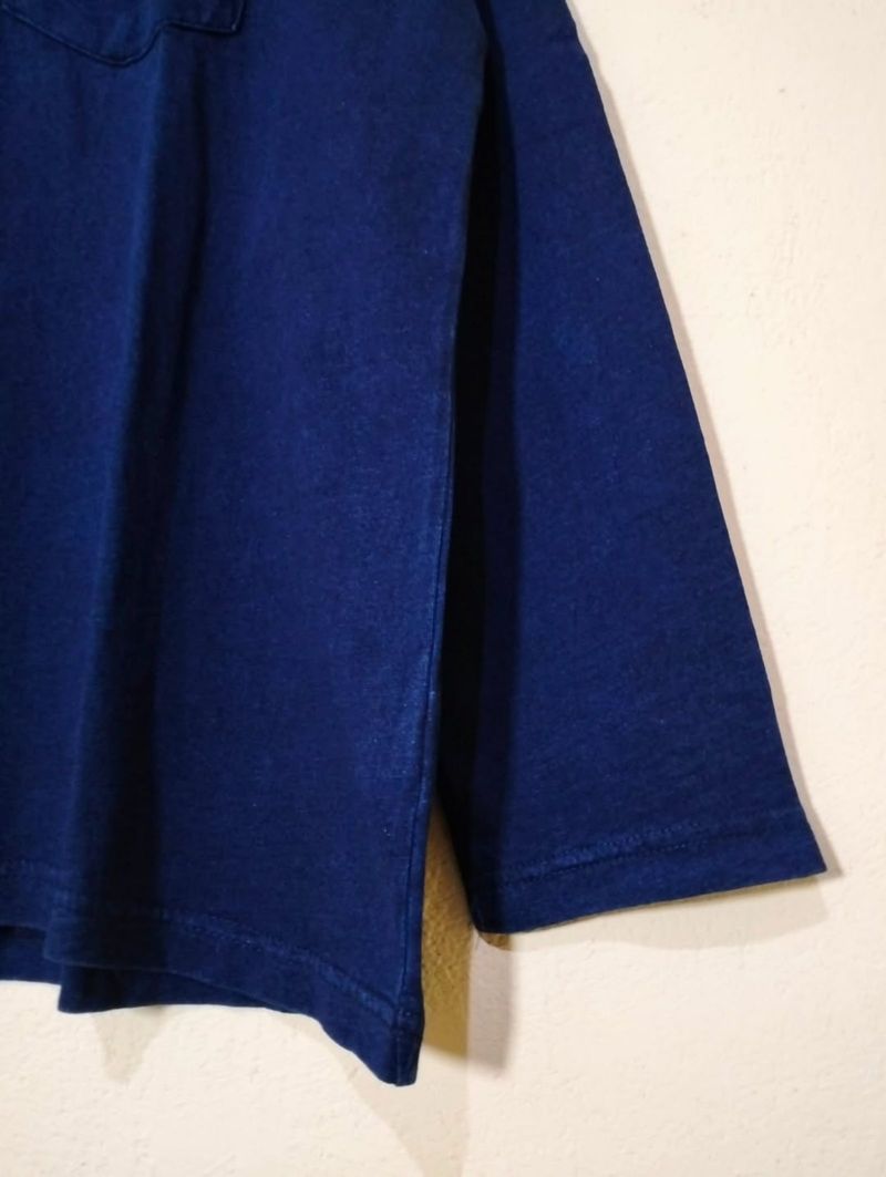 GU
Indigo dye oversize pocket L/S, foto 3