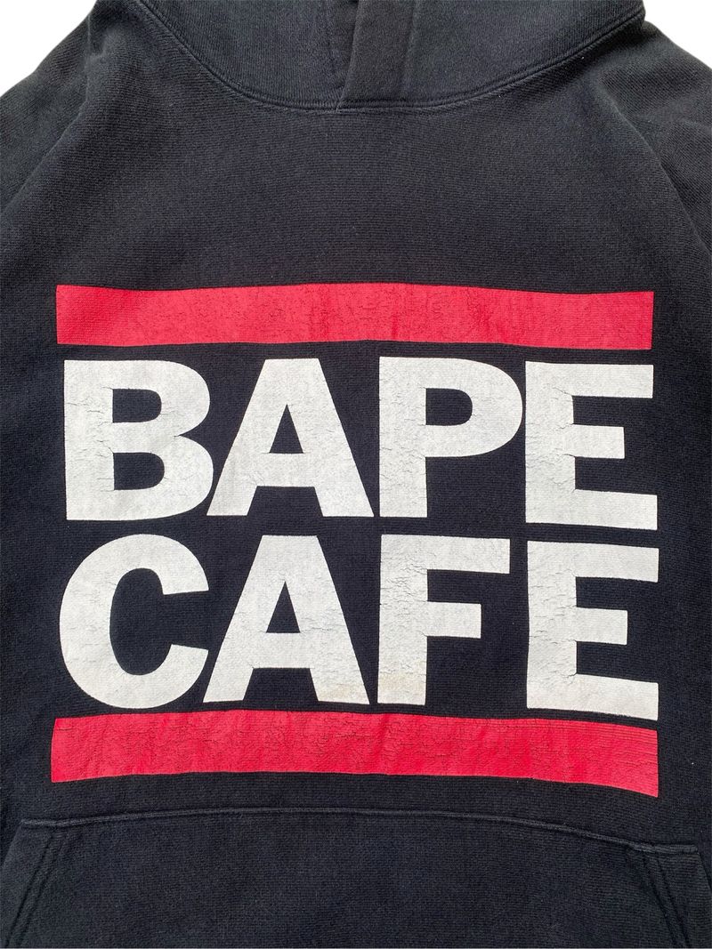 Vintage Bape Cafe Hoodie, foto 3