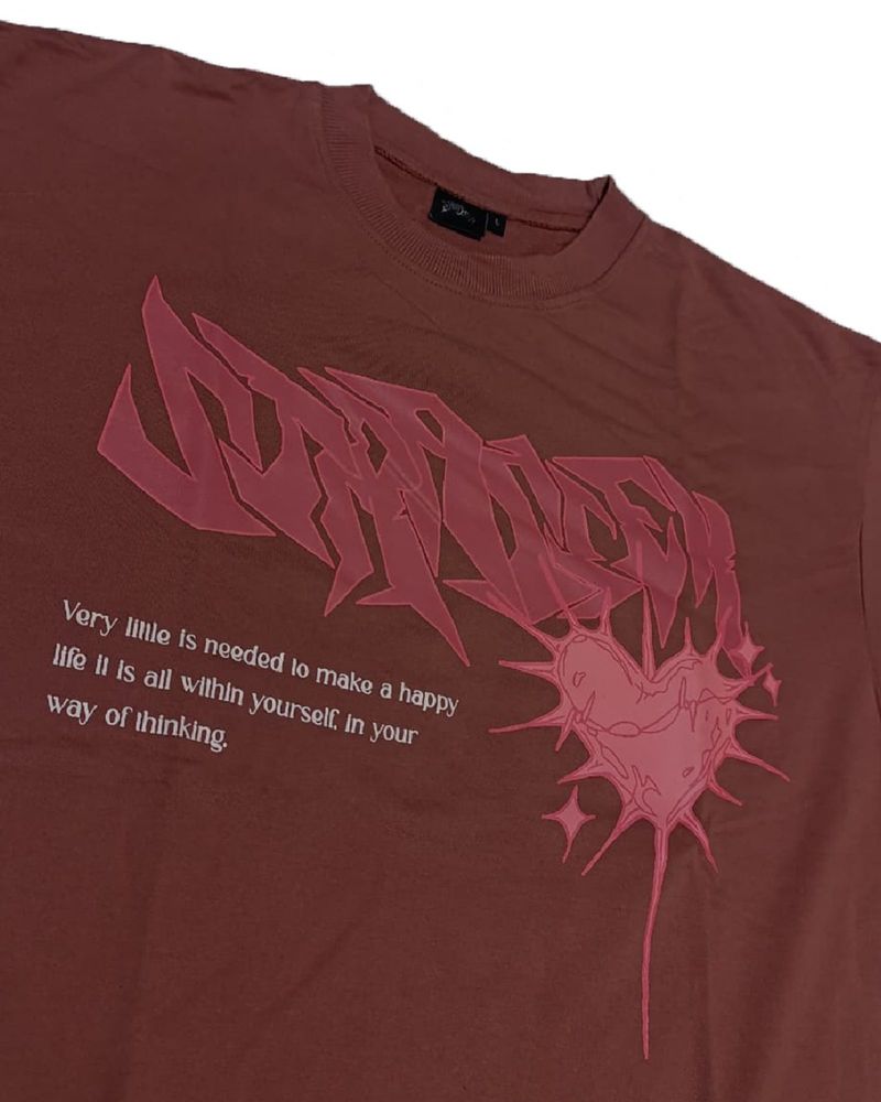 Pink Hearts Graffiti shirt, foto 3