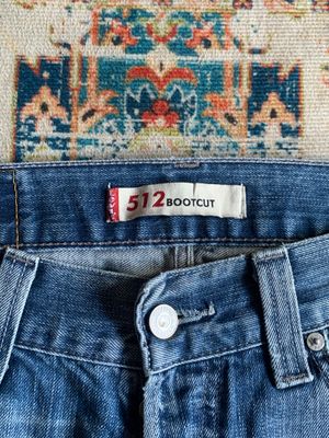 Levi’s 512 Bootcut Selvedge Buttonfly Jeans