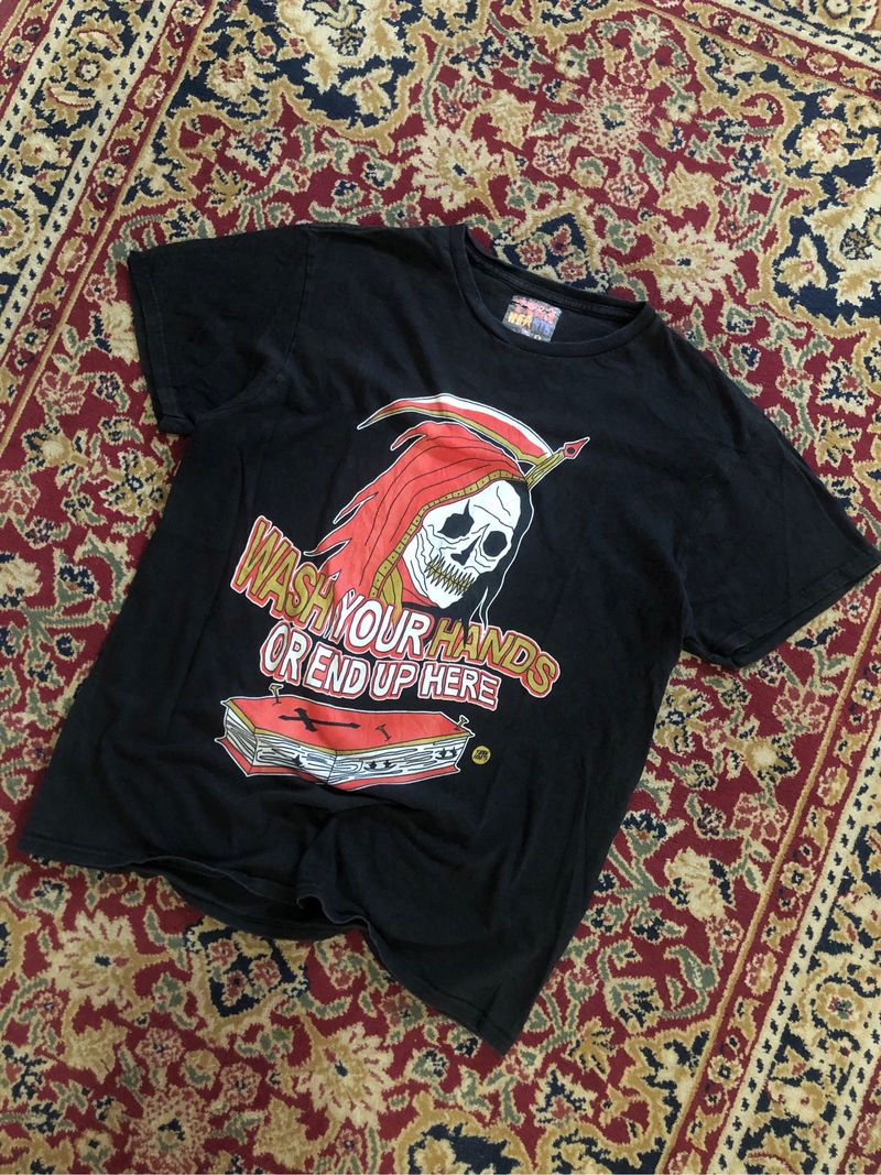 art vintage Tshirt black, foto 2