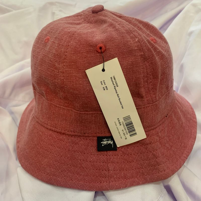 Stussy washed ripstop bell bucket hat, foto 2