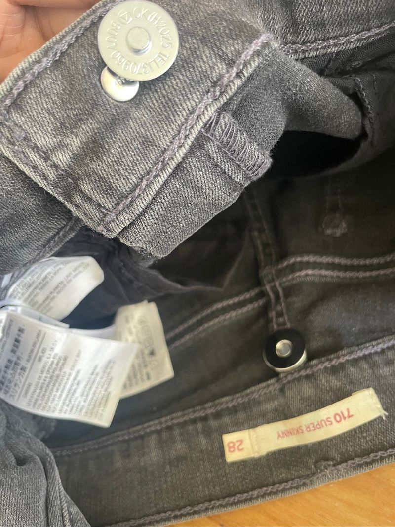 REWORKED BAG FROM ORIGINAL LEVI'S JEANS, foto 10