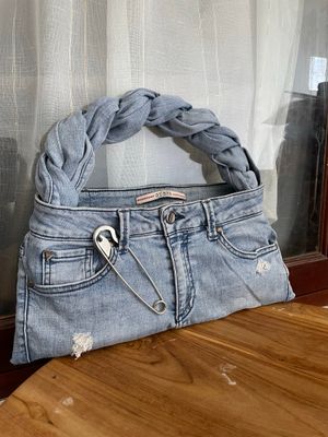 REWORKED BAG FROM ORIGINAL GUESS JEANS