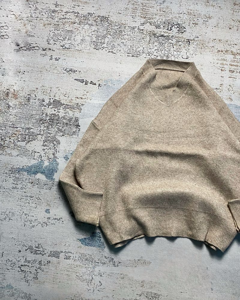 UNBRAND VNECK KNIT SWEATER OVERSIZED, foto 3