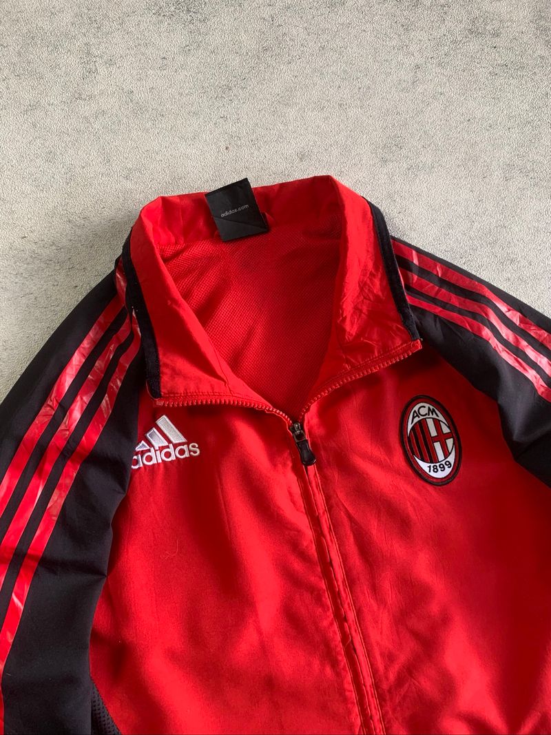 ac milan vintage 2006/2007 windbreaker jacket, foto 6