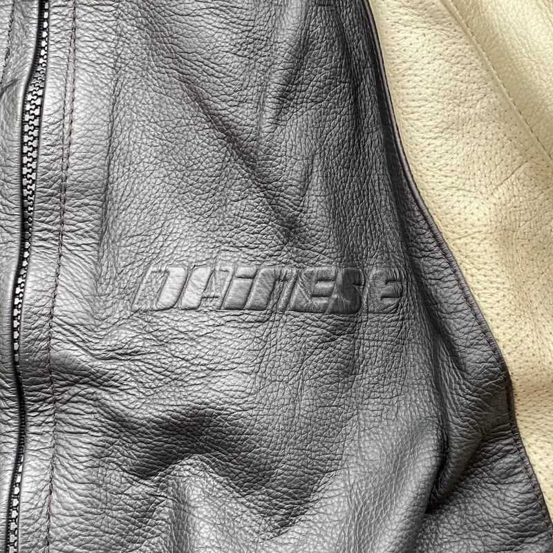 Dainese moto racing leather jacket, foto 4