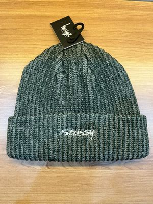 Beanie Hat Stussy 2 Tone Knit Short