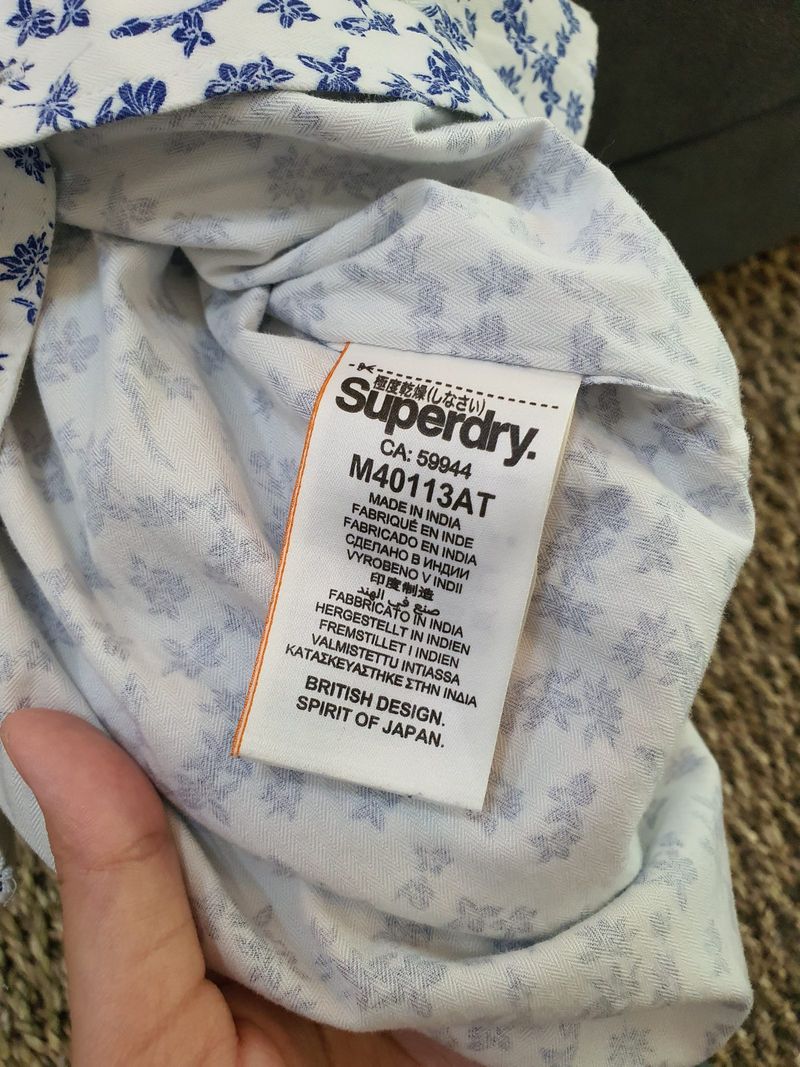 KEMEJA PRIA SUPERDRY, foto 7
