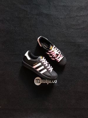 Adidas Superstar Black Pink