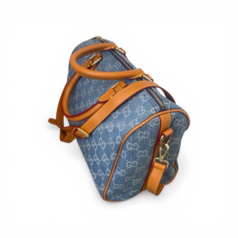 gucci monogram denim speedy size 30, foto 4