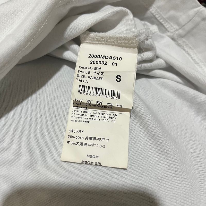 MSGM cotton dress tshirt, foto 5