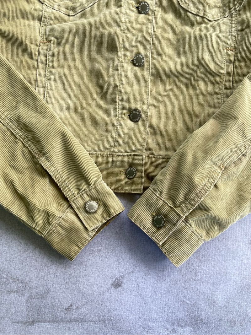 GAP Tan Corduroy Unlined Button Up Jacket spring summer 2006, foto 6