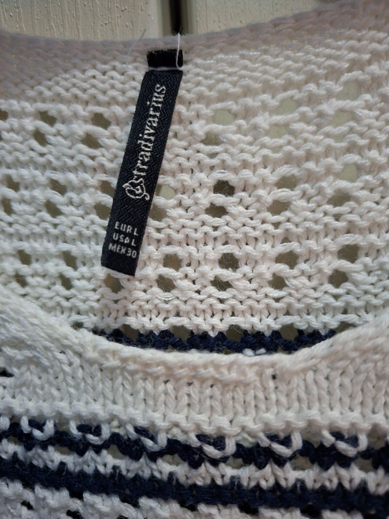 Stradivarius crop top rajut, foto 3