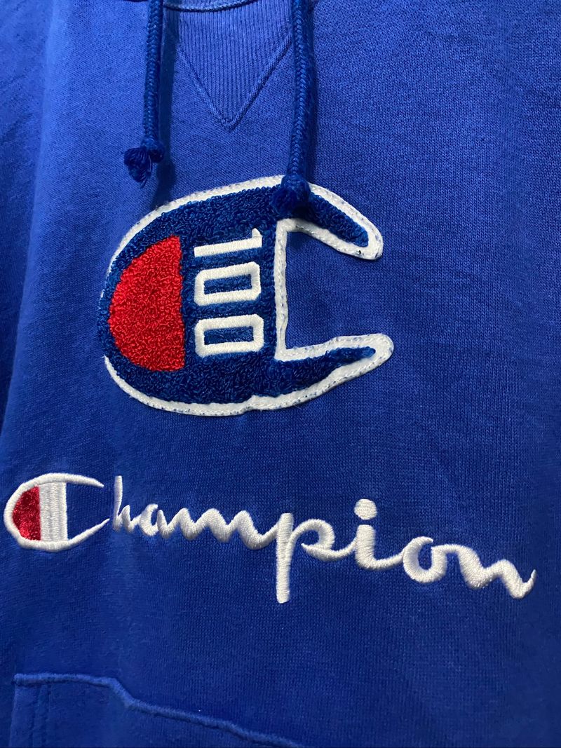 Hoodie Champion big logo script big C Towel, foto 4